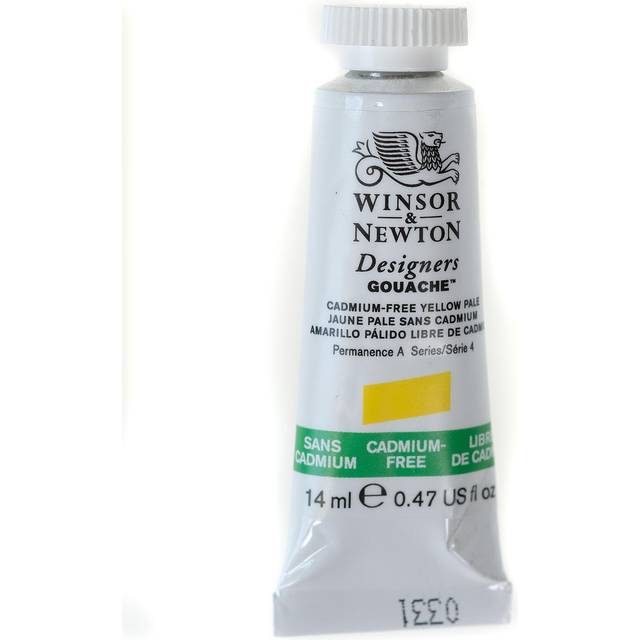 Winsor & Newton Designers Gouache 14ml Cadmium Yellow Pale