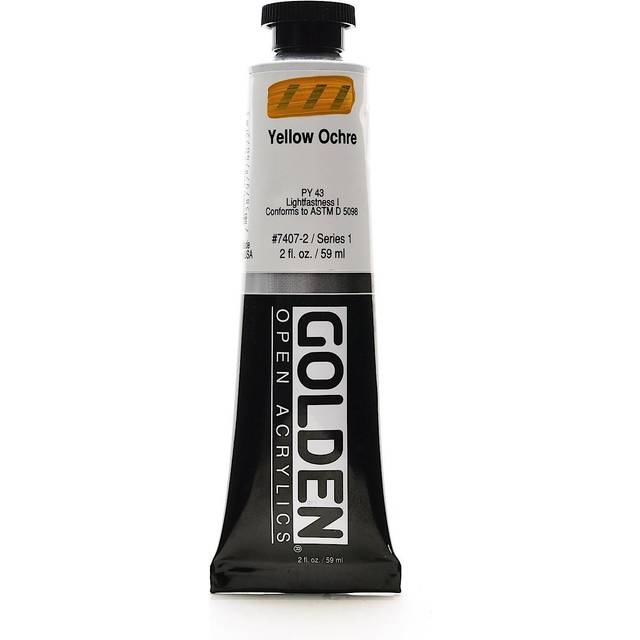 Golden Open Acrylic Paint 59ml Yellow Ochre #7407