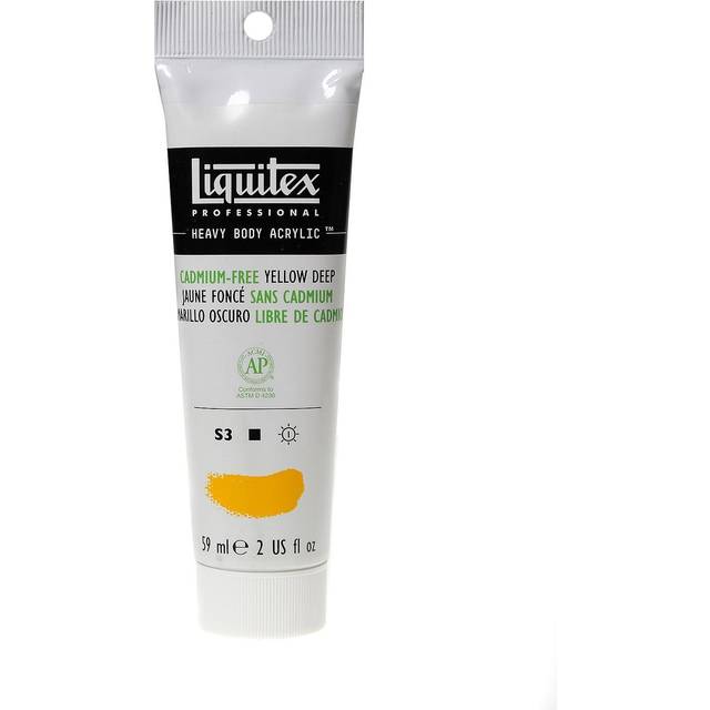 Liquitex Heavy body Acrylic 59ml Cadmium-Free Yellow Deep