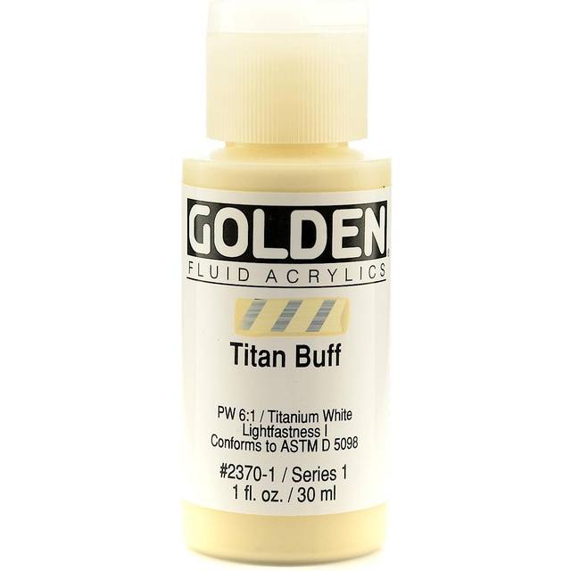 Golden : Fluid : Acrylic Paint : 30ml (1oz) : Titan Buff