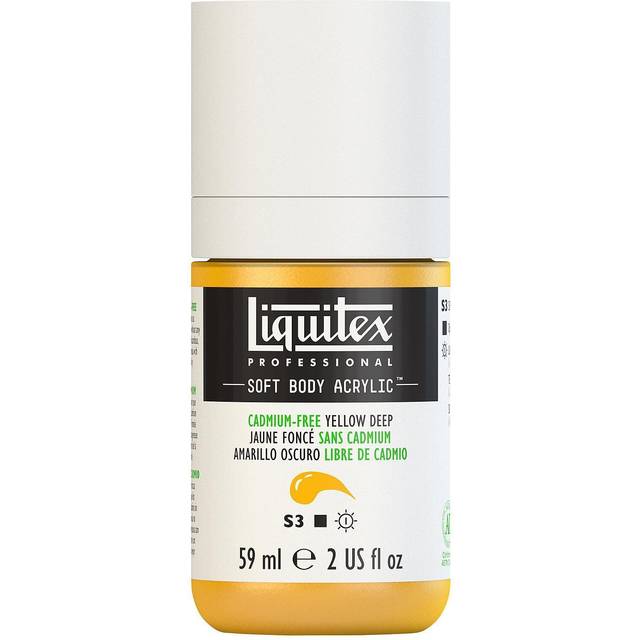 Liquitex Professional Soft Body Acrylic 59ml Cadmium-Free Yellow Deep