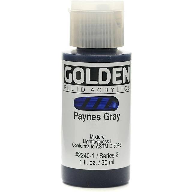 Golden Fluid Acrylic 30ml Paynes Gray Series 2 - Grey