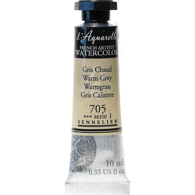 Sennelier : Watercolour Paint : 10ml : Warm Grey