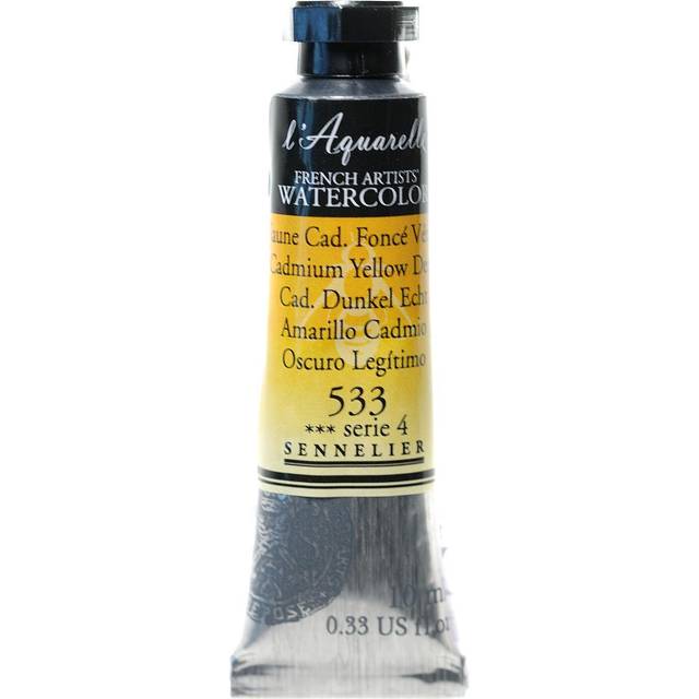 l'Aquarelle Watercolour 10 ml Cadmium Yellow Deep 533 (Price group 5)