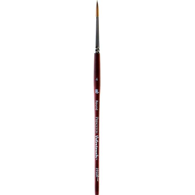 Princeton : Velvetouch : Series 3950 : Short Handle : Round : Size 4