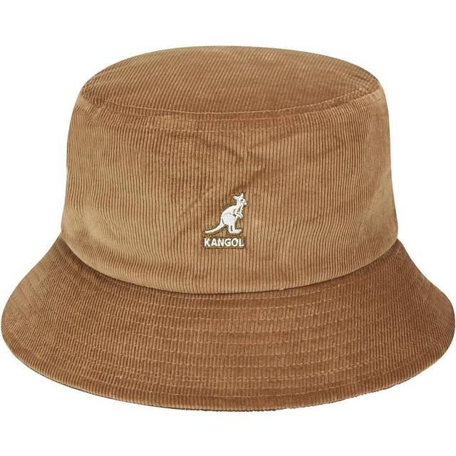 Kangol bucket hat with cord - Marron