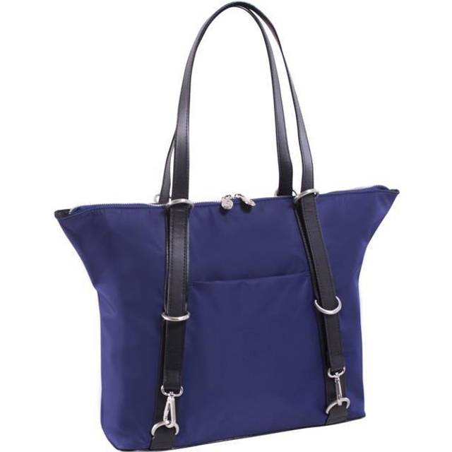 McKlein USA 18487 Dylan 3-In-1 Nylon Convertible Backpack Tote, Navy