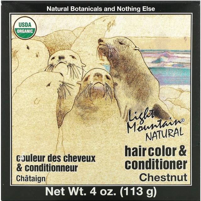 Light Mountain Natural Hair Color and Conditioner Chestnut 4 fl oz