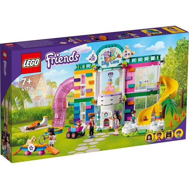 LEGO Friends Pet Day-Care Center 41718 Building Toy Set for Kids  Girls  and Boys Ages 7+ (593 Pieces)