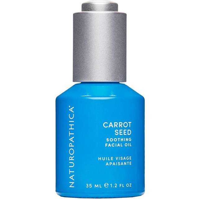 Naturopathica Carrot Seed Soothing Facial Oil  Rejuvenating Face Oil to Help Prevent Redness & Protect Skin  Hydrating Antioxidant Oil for F