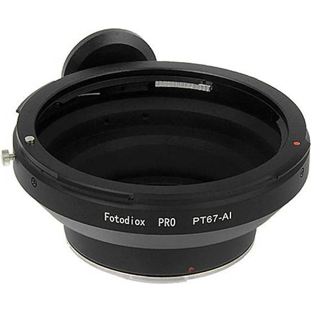 Fotodiox Pro Adapter, Pentax 6 x 7, 67 objektiv till Nikon kameramonteringsadapter för Nikon D1, D2, D3, D3x, D3s, D100, D200, D300, D300s, D700, D40, D40x, D50, D60, D70, D80, D80, D90, D90, D90,