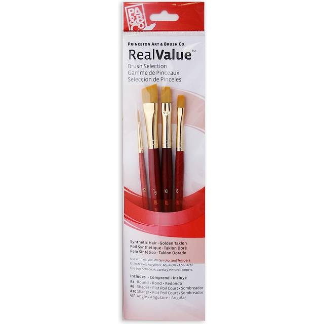Princeton RealValue Paintbrush  Red