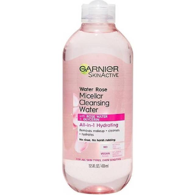 Garnier, SkinActive, Water Rose Micellar Cleansing Water, 13.5 fl oz (400 ml)