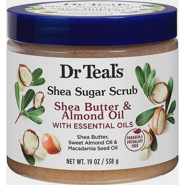 Dr Teal's Shea Sugar Scrub - Butter & Almond Oil 19 oz