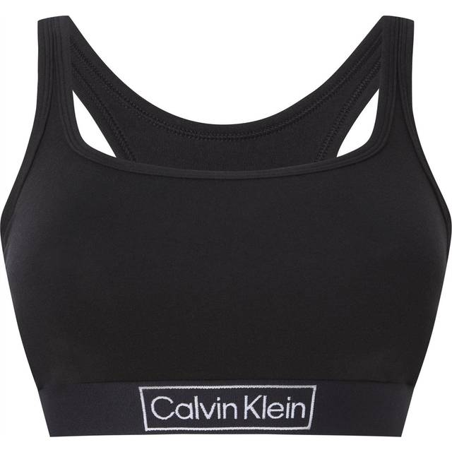 Black Unlined Bralette (L)