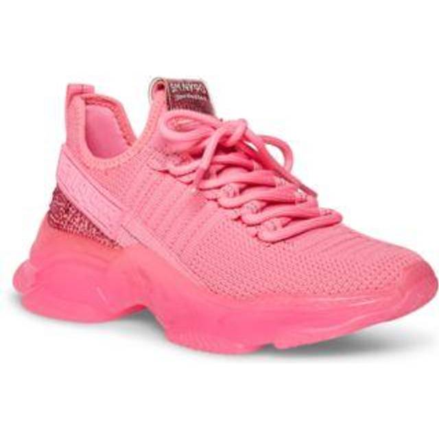 Steve Madden Women's Maxima Sneaker  Hot Pink  7.5