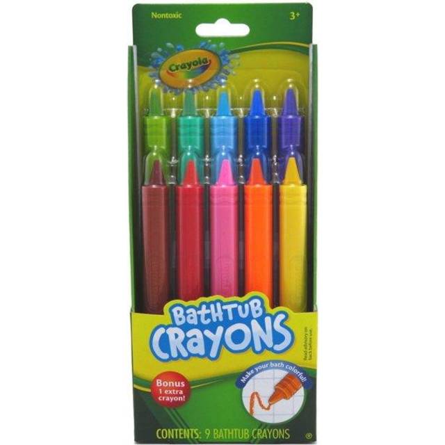 Crayola, Crayola, Bathtub Crayons, 3 & Up, 9 Crayons, + 1 Bonus Crayon