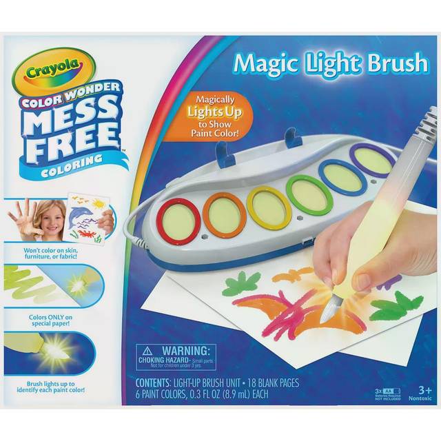 Crayola Color Wonder Magic Light Brush, Mess Free Painting, Toddler Ac
