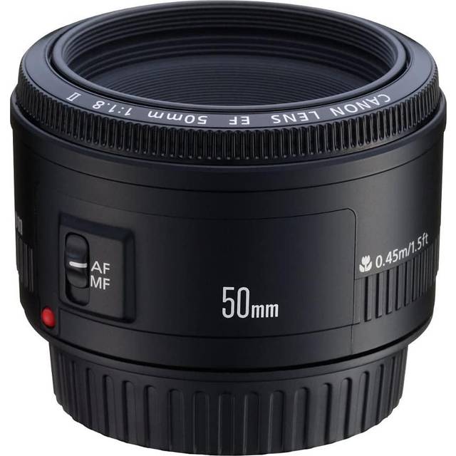 Canon Prime Lens EF50mm F1.8 II Full-frame compatible