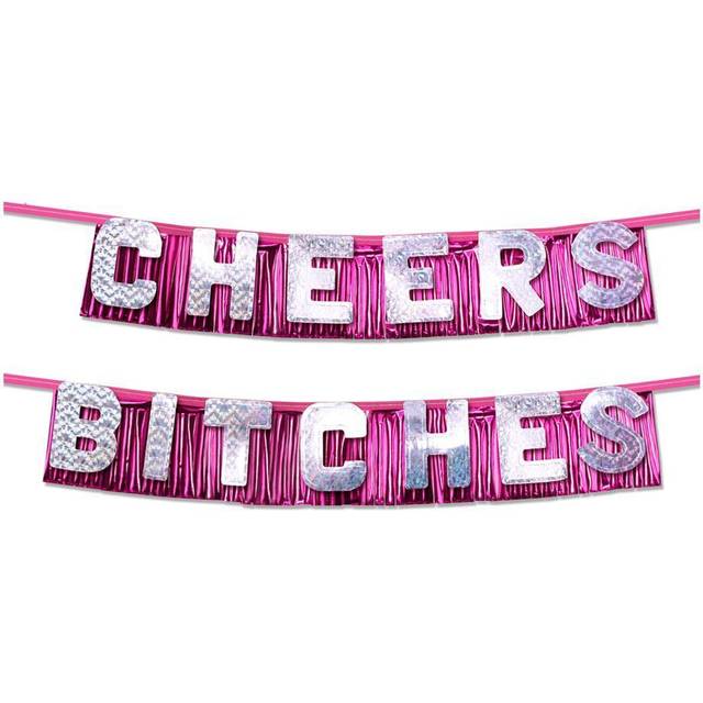 Bachelorette Party Favors Cheers Bitches&quot, Party Banner&quot,