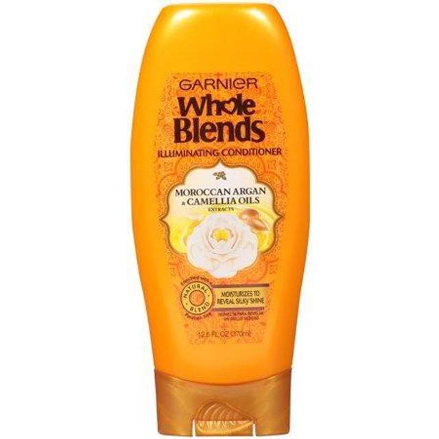Garnier, Whole Blends, Illuminating Conditioner, Moroccan Argan & Camellia Oils Extracts, 12.5 fl oz (370 ml)
