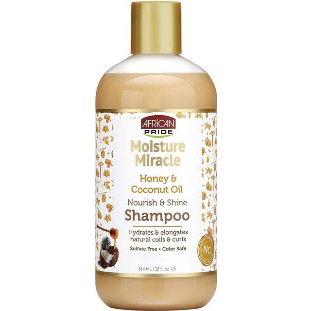 African Pride Moisture Miracle Honey & Coconut Oil Shampoo 354ml