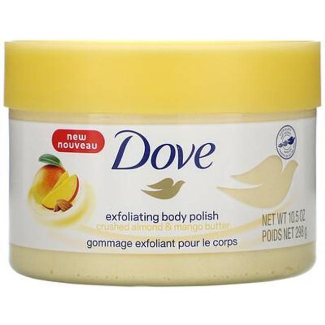 Dove Crushed Almond & Mango Butter Exfoliating Body Polish Scrub - 10.5 fl oz