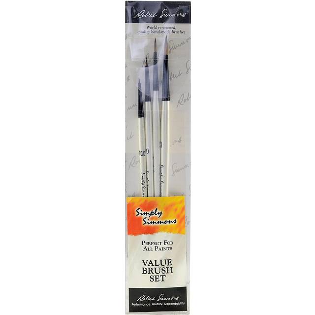 Robert Simmons Simply Simmons Brush Set  4Brushes  Dot The Eyes