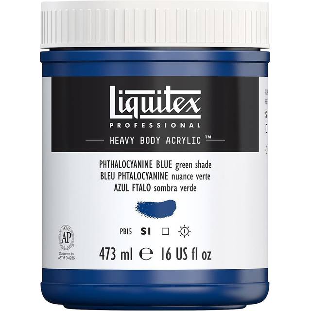 Liquitex Professional Heavy Body Acrylic 473ml 316 Phthalocyanine Blue Green Shade