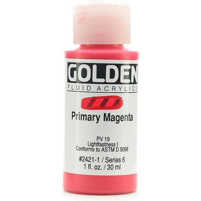 Golden Fluid Acrylic 30ml Primary Magenta Series 6 - Pink