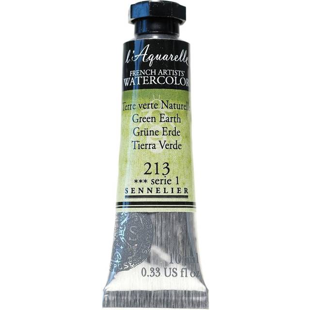 Sennelier : Watercolour Paint : 10ml : Green Earth