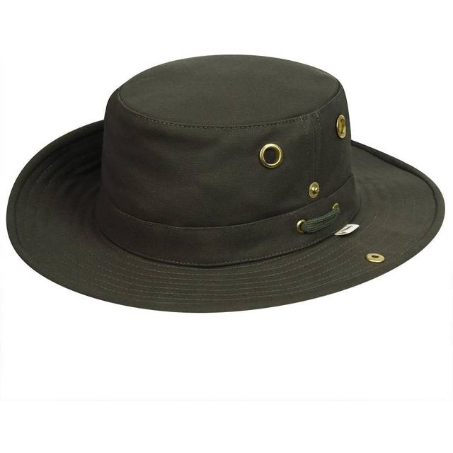 Tilley Hats Tilley T3 Cotton Duck Widebrimed Hat: Olive: 7 Size: 7, Co