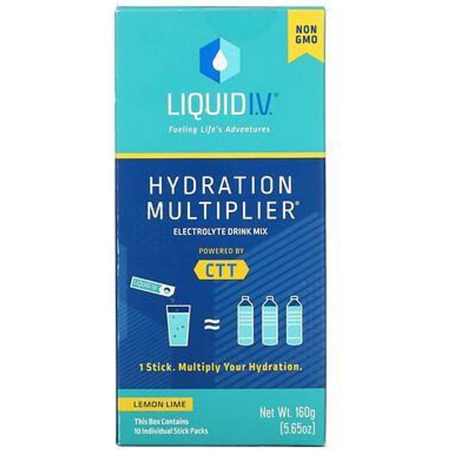 Liquid I.V. Hydration Multiplier Lemon Lime 10 Stick Packs