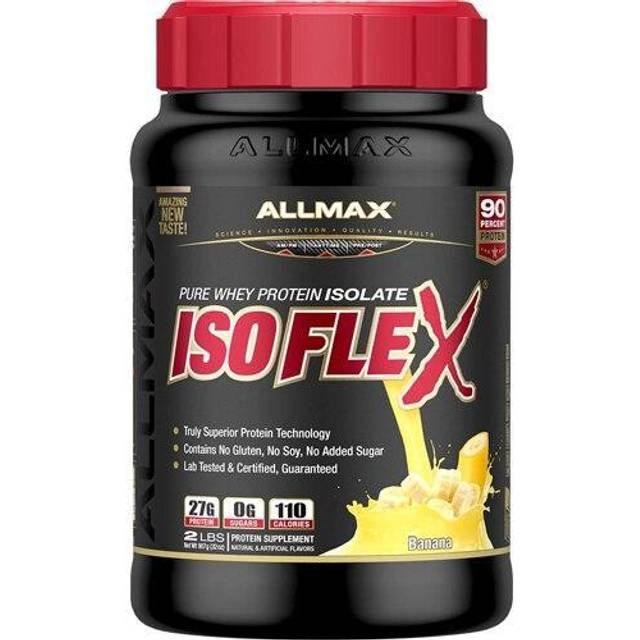 ALLMAX  ISOFLEX®  Pure Whey Protein Isolate  Banana  2 lbs (907 g)