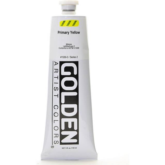 Golden : Heavy Body : Acrylic Paint : 148ml : Primary Yellow