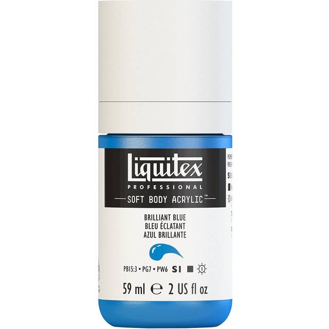 Liquitex Soft Body Acrylic 59ml - Brilliant Blue Series 1