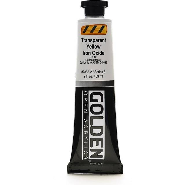 Golden Open Acrylic Paint 59ml Transparent Yellow Iron Oxide #7386