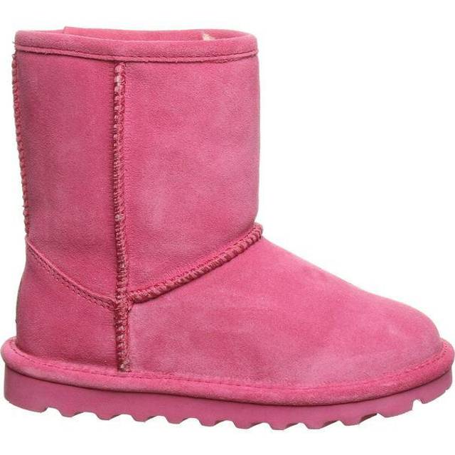 BEARPAW Elle Youth Party Pink Size 5 | Youth 's Boot Classic Suede | Y