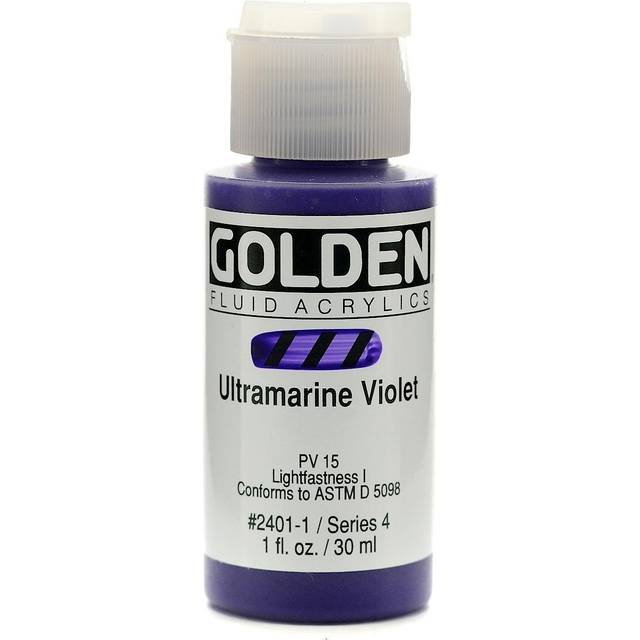 Golden Fluid Acrylic 30ml Ultramarine Violet Series 4 - Ultramarine Violet IV