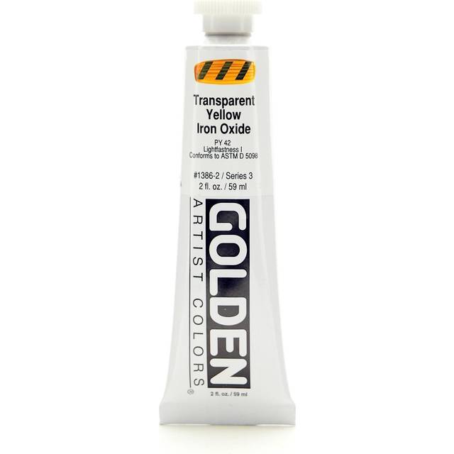 Golden Heavybody Acrylic 59ml Transparent Yellow Iron Oxide #1386