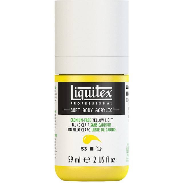 Liquitex Professional Soft Body Acrylic 59ml Cadmium-Free Yellow Light