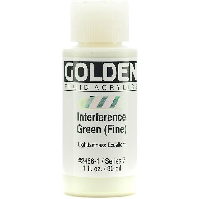 Golden Fluid Acrylic 30ml Interference Green Series 7