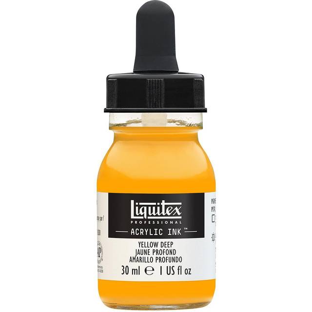 Liquitex Professional Acrylic Ink - Yellow Deep - 30 ml - Orange