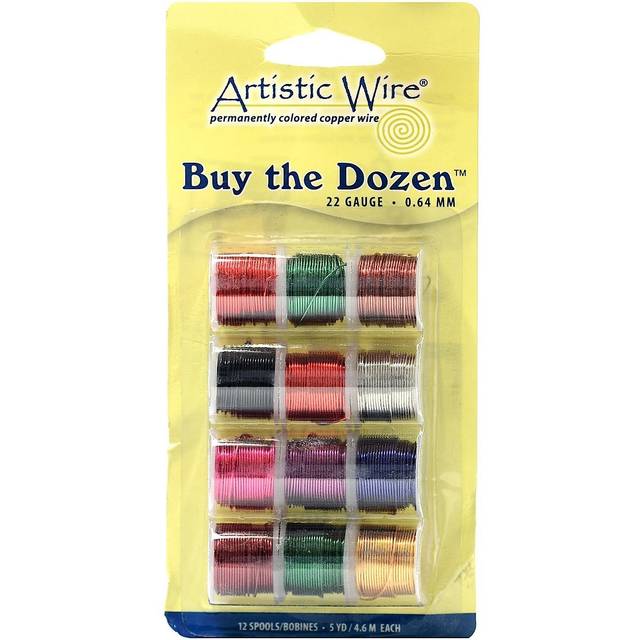 Artistic Wire Buy-The-Dozen 5yd 12/Pkg-22 Gauge