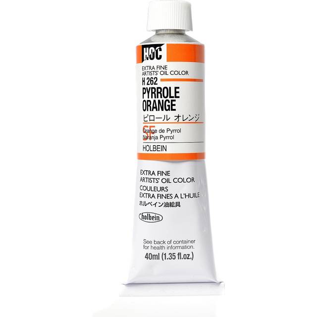 Holbein : Extra Fine Artists' Oil Colour : 40ml : Pyrrole Orange