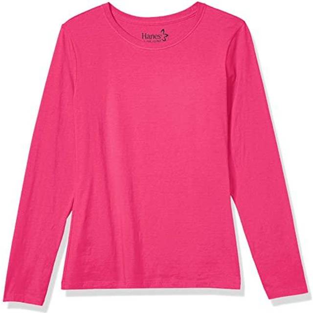 Hanes Damtröja, Sizzling rosa, XL