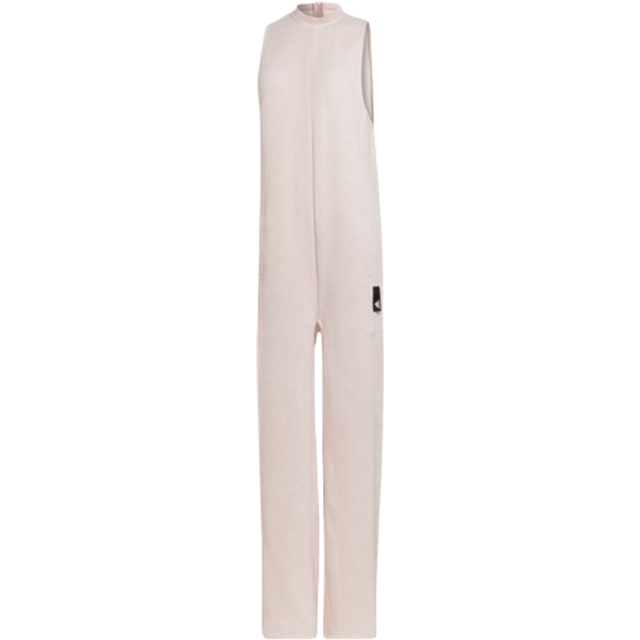 adidas Sportswear Studio Lounge Fleece Jumpsuit Women's  Pink  Size M