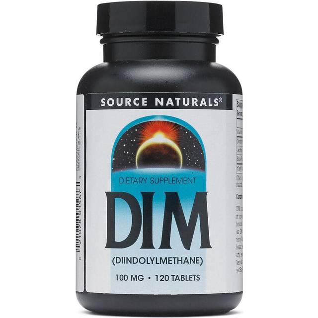 Source Naturals  DIM  100 mg  120 Tablets