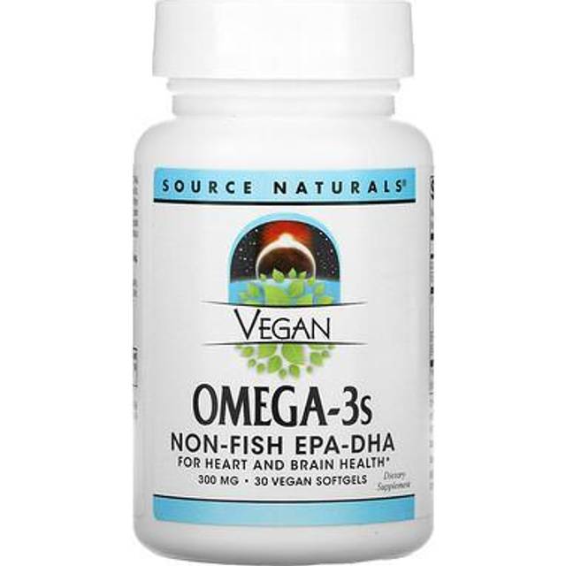Source Naturals  Vegan Omega-3s  30 Vegan Softgels