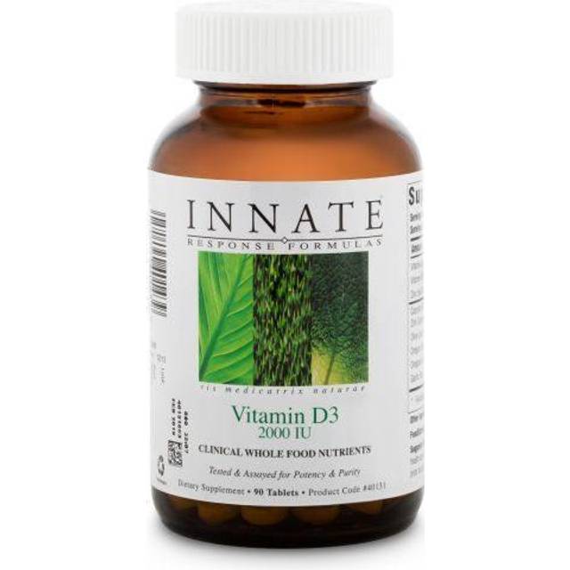 Innate Response Formulas  Vitamin D3  50 mcg (2000 IU)  90 Tablets